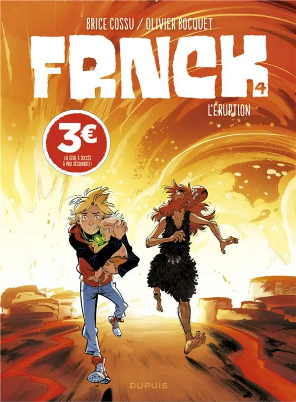 Couverture de l'album Frnck Tome 4 L'éruption