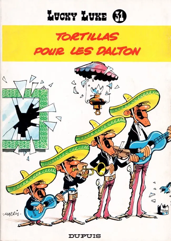 Couverture de l'album Lucky Luke Tome 31 Tortillas pour les Dalton