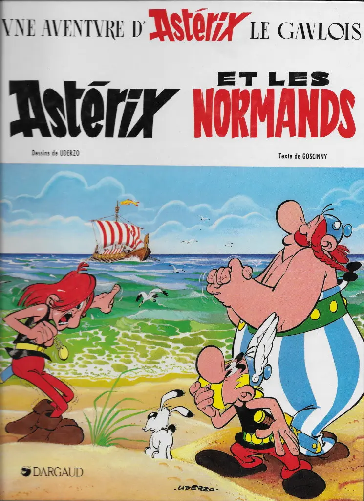 Couverture de l'album Astérix Tome 9 Astérix et les Normands