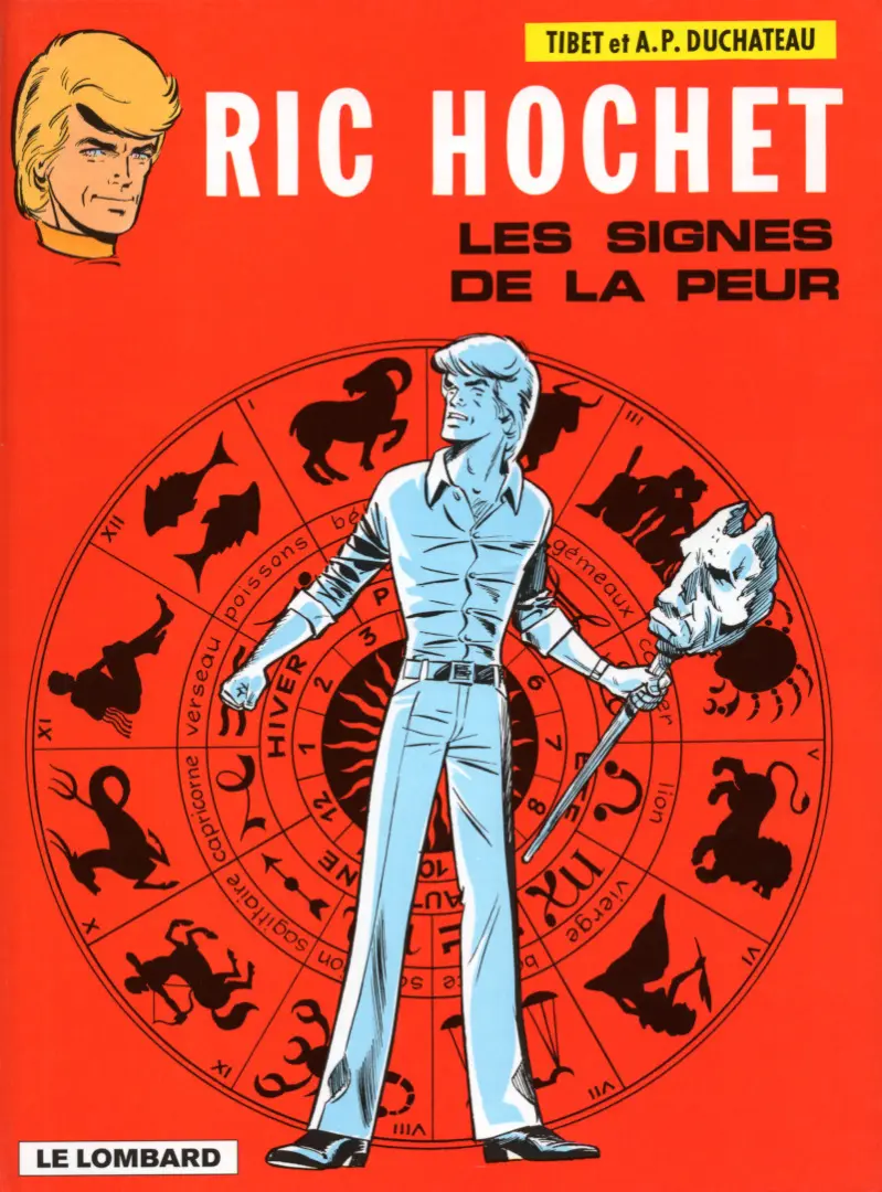 Couverture de l'album Ric Hochet Tome 19 Les signes de la peur