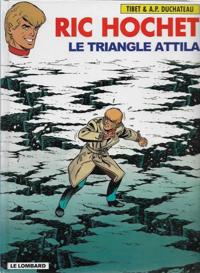 Couverture de l'album Ric Hochet Tome 45 Le triangle Attila
