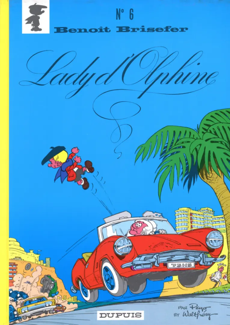 Couverture de l'album Benoît Brisefer Tome 6 Lady d'Olphine
