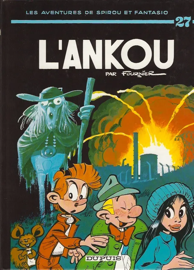 Couverture de l'album Spirou et Fantasio Tome 27 L'Ankou