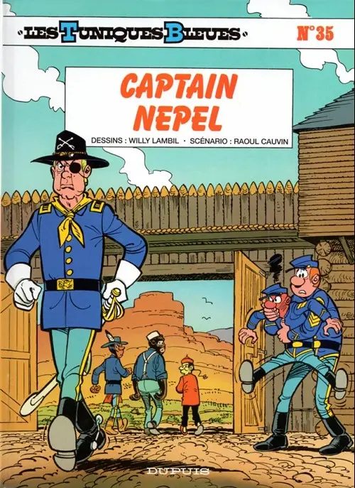Couverture de l'album Les Tuniques Bleues Tome 35 Captain Nepel