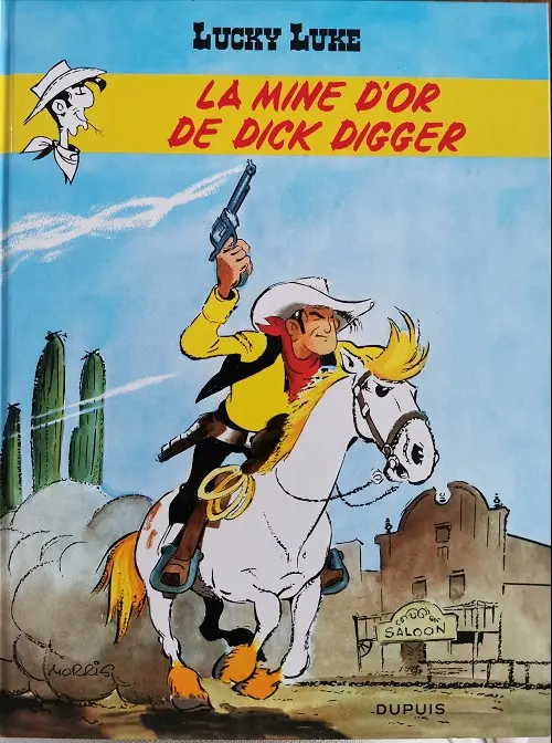 Couverture de l'album Lucky Luke Tome 1 La mine d'or de dick digger
