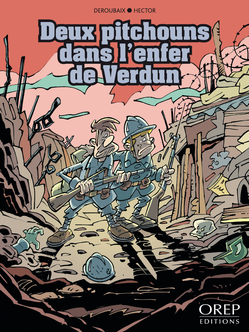 Couverture de l'album Deux pitchouns dans l'enfer de Verdun