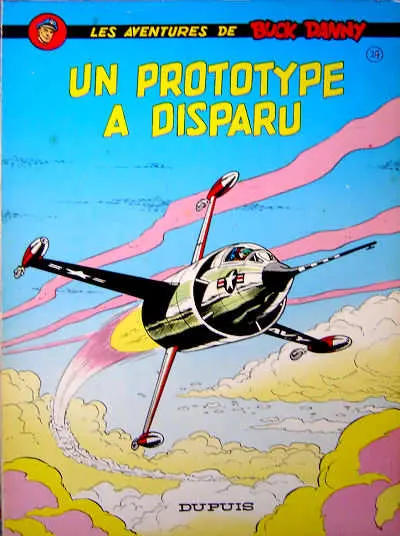 Couverture de l'album Buck Danny Tome 21 Un prototype a disparu