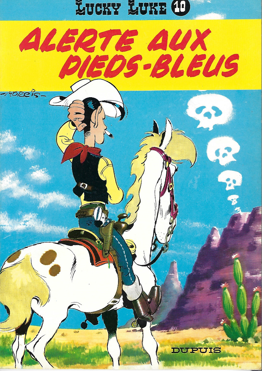 Couverture de l'album Lucky Luke Tome 10 Alerte aux Pieds-Bleus