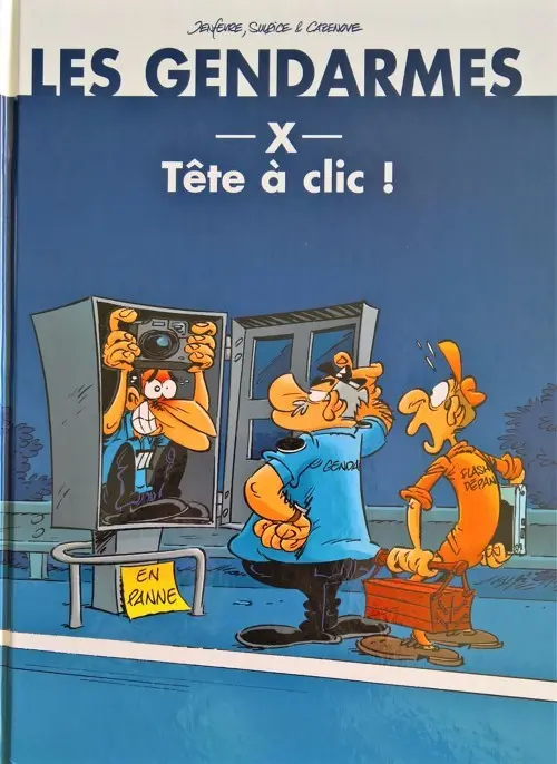 Couverture de l'album Les Gendarmes Tome 12 Tête à clic !
