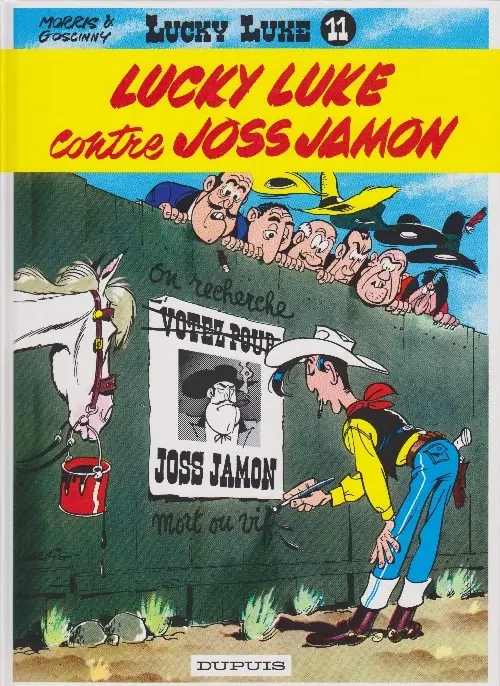 Couverture de l'album Lucky Luke Tome 11 Lucky Luke contre Joss Jamon