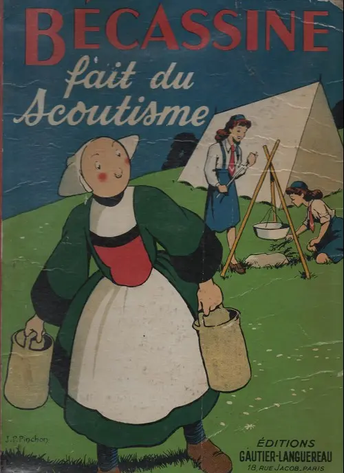 Couverture de l'album Bécassine Tome 17 Bécassine fait du scoutisme