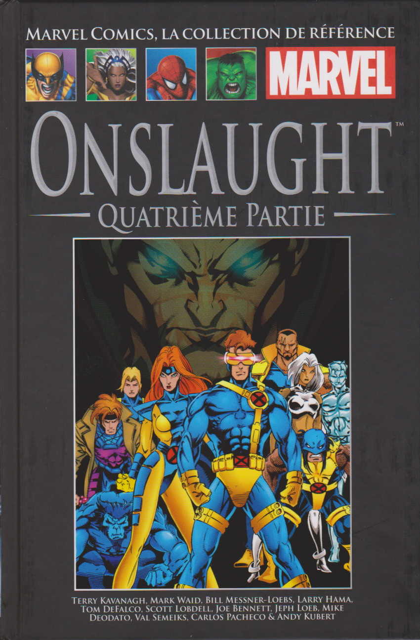 Couverture de l'album Marvel Comics - La collection de référence Tome 198 Onslaught : Quatrième Partie