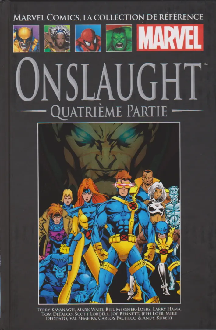 Couverture de l'album Marvel Comics - La collection de référence Tome 198 Onslaught : Quatrième Partie