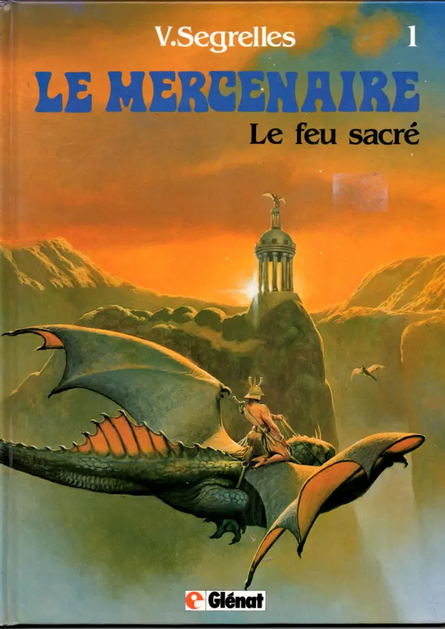 Couverture de l'album Le Mercenaire Tome 1 le feu sacré