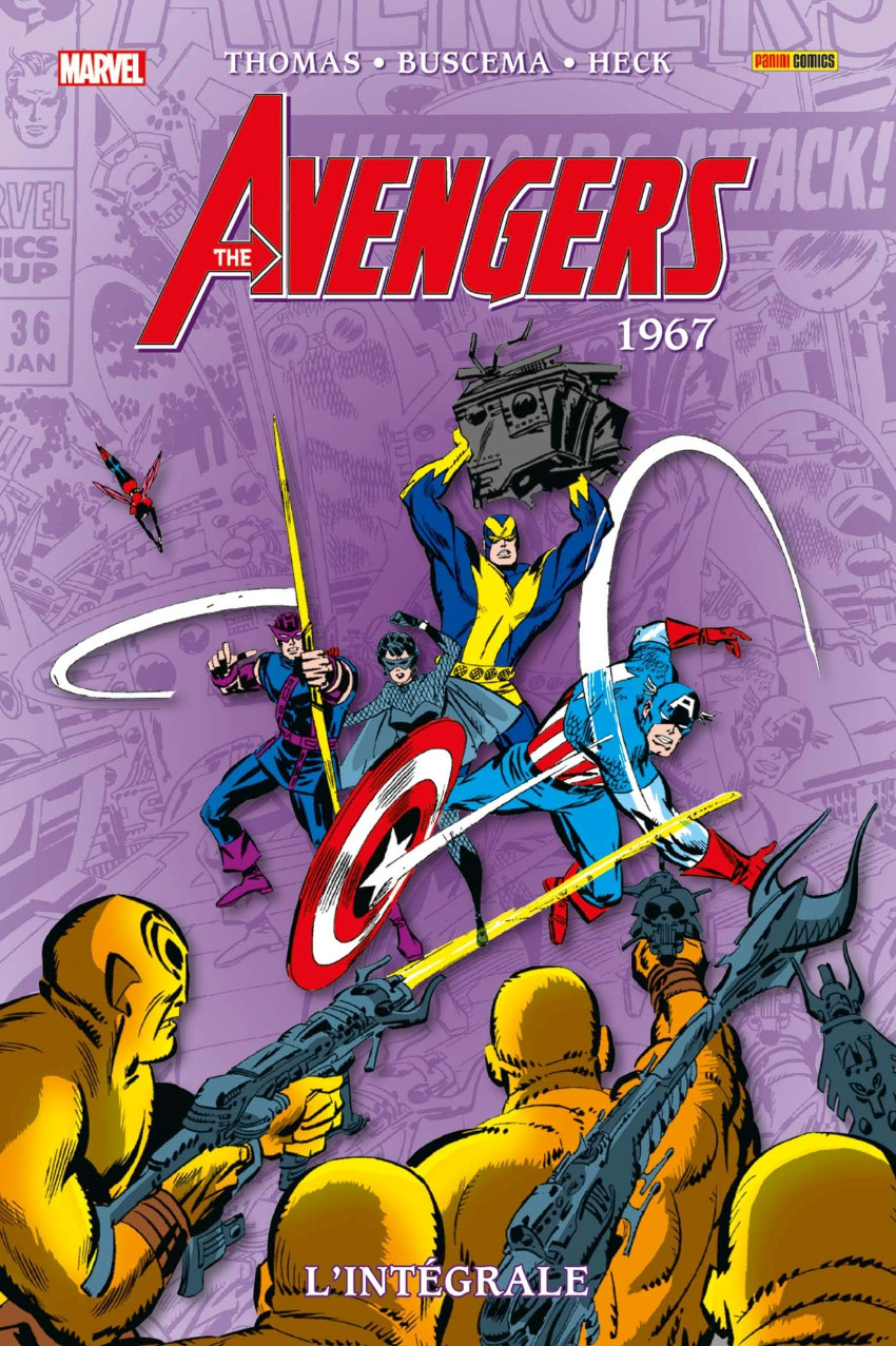 Couverture de l'album The Avengers - L'intégrale Tome 4 1967