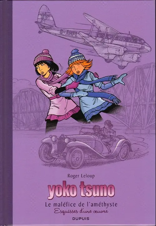 Couverture de l'album Yoko Tsuno Tome 26 Le maléfice de l'améthyste - Esquisses d'une œuvre