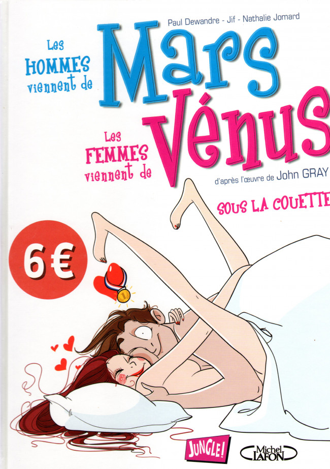 Couverture de l'album Les Hommes viennent de Mars, les femmes viennent de Vénus Tome 2 Sous la couette