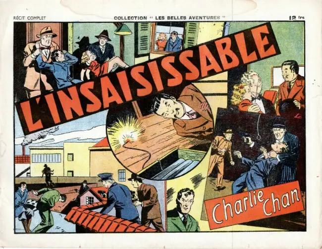 Couverture de l'album Les belles aventures Charlie Chan - L'insaisissable