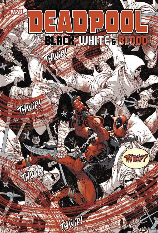 Couverture de l'album Deadpool : Black, White & Blood