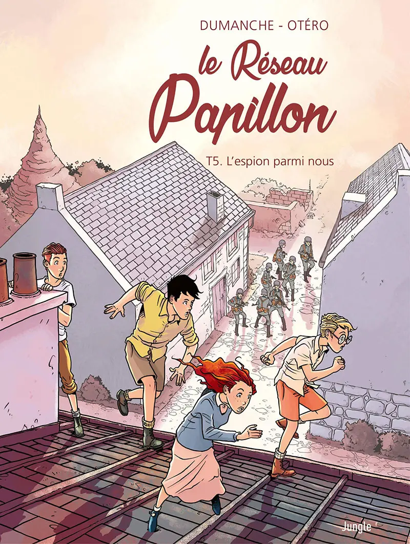 Couverture de l'album Le Réseau Papillon Tome 5 L'espion parmi nous