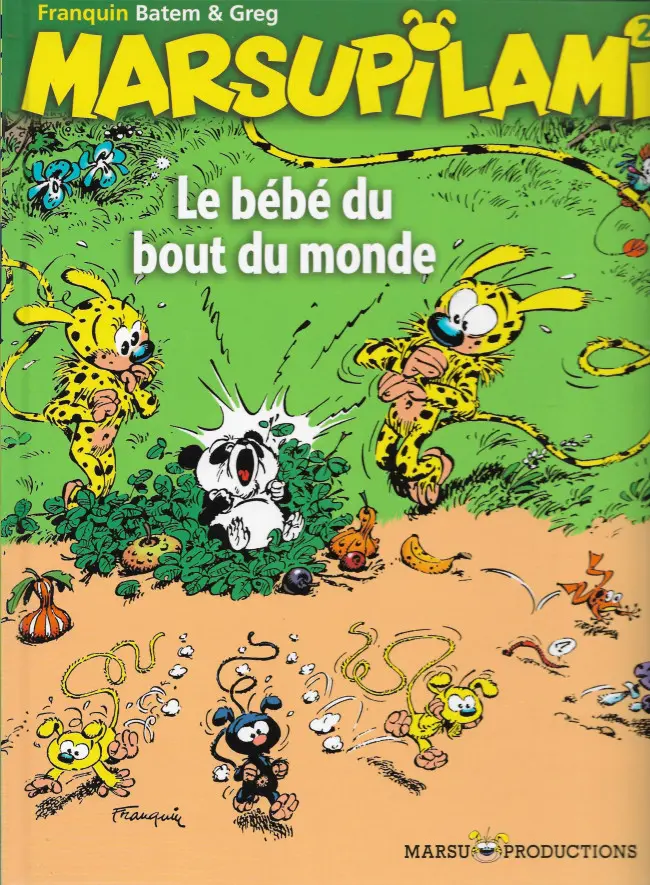 Couverture de l'album Marsupilami Tome 2 Le bébé du bout du monde