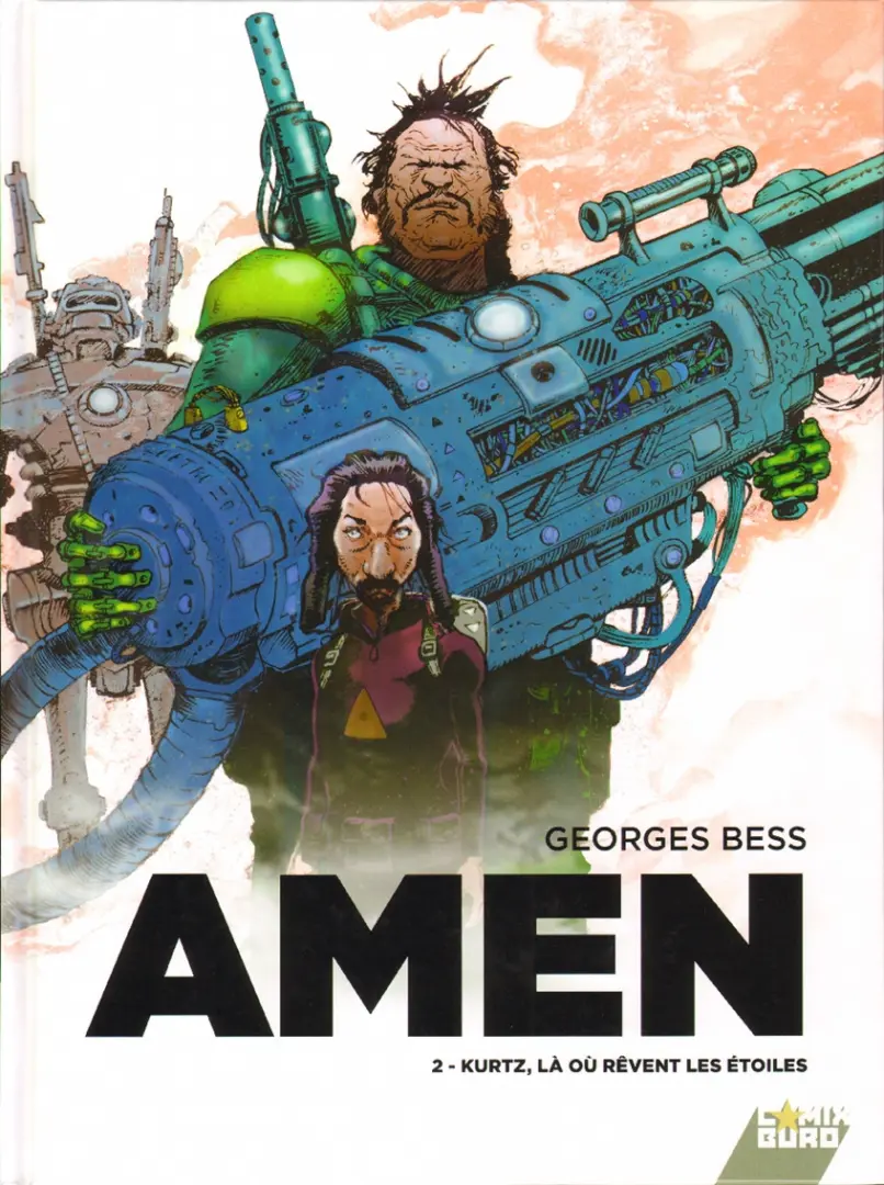 Couverture de l'album Amen Tome 2 Kurtz, là où rêvent les étoiles