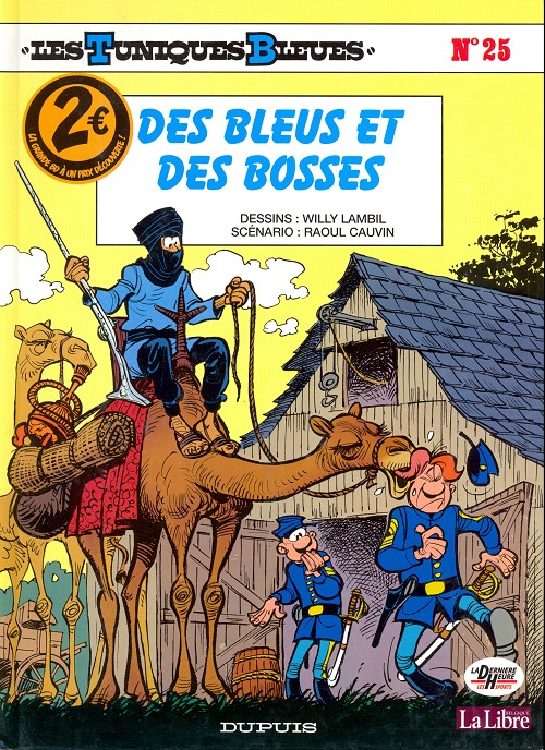 Couverture de l'album Les Tuniques Bleues Tome 25 Des Bleus et des bosses