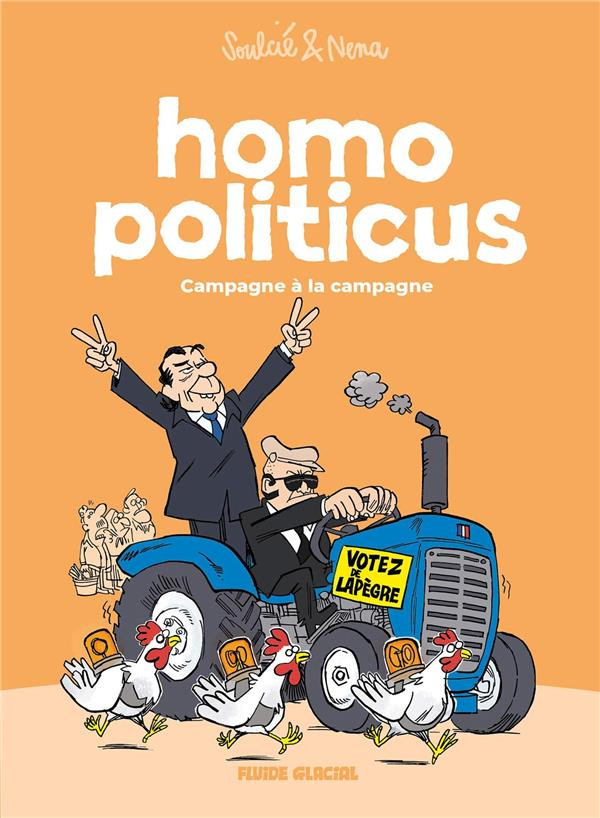 Couverture de l'album Homo politicus 2 Campagne à la campagne