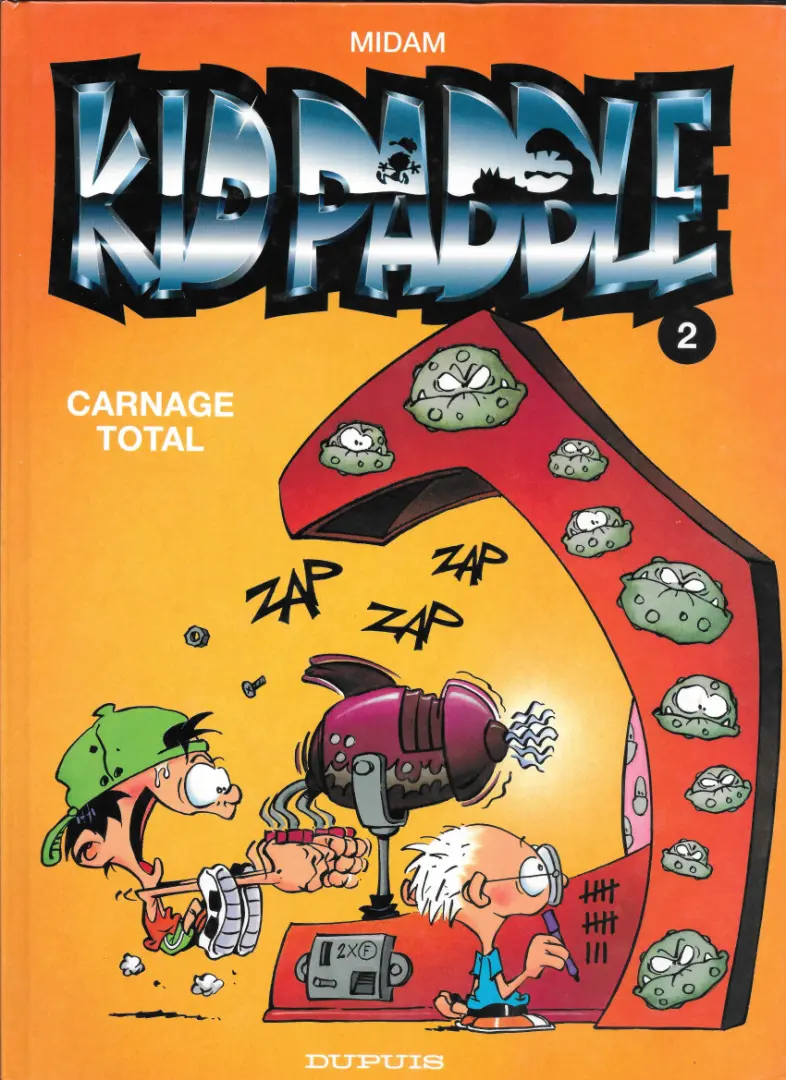 Couverture de l'album Kid Paddle Tome 2 Carnage Total