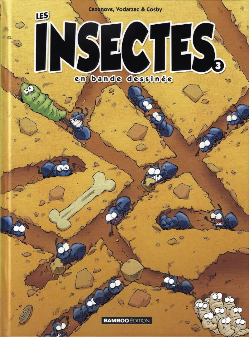 Couverture de l'album Les Insectes en bande dessinée 3
