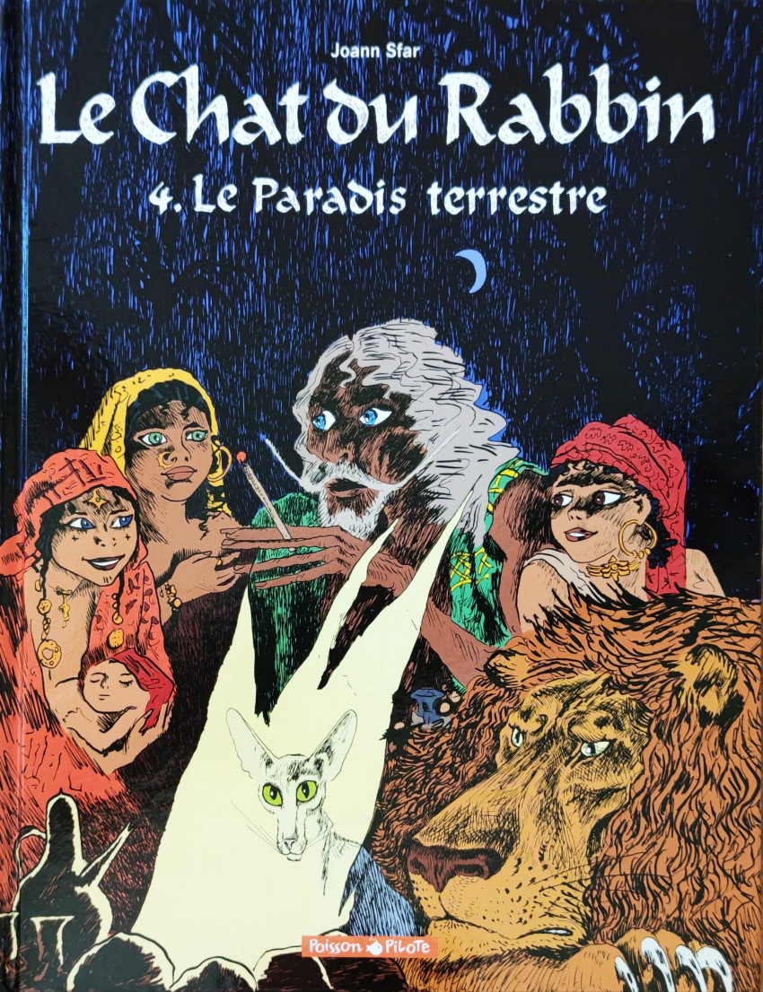 Couverture de l'album Le Chat du Rabbin Tome 4 Le paradis terrestre