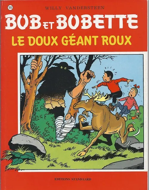 Couverture de l'album Bob et Bobette Tome 186 Le doux géant roux