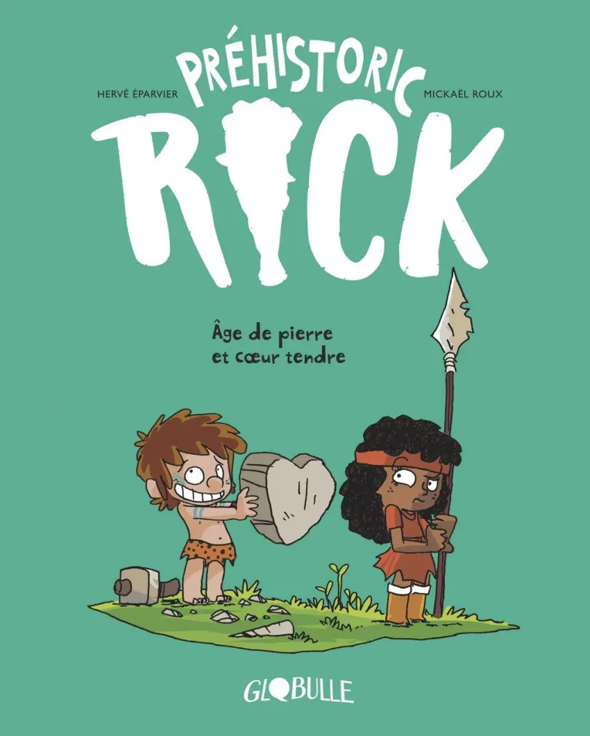 Couverture de l'album Préhistoric Rick Tome 3 Âge de pierre et cœur tendre
