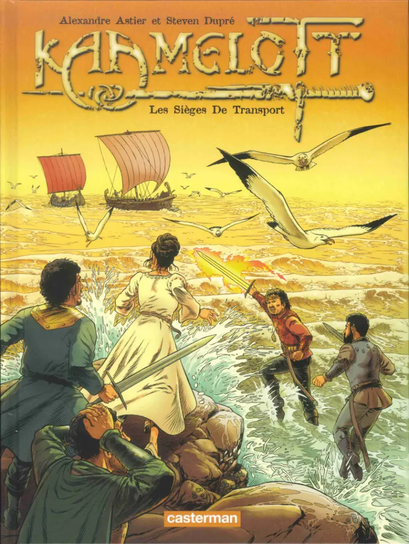 Couverture de l'album Kaamelott Tome 2 Les sièges de transport