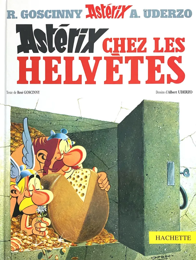 Couverture de l'album Astérix Tome 16 Astérix chez les Helvètes