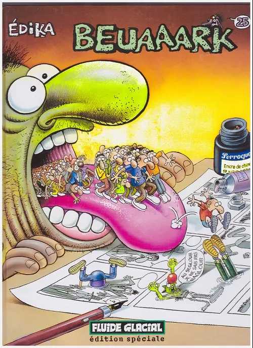 Couverture de l'album Édika Tome 25 Beuaaark