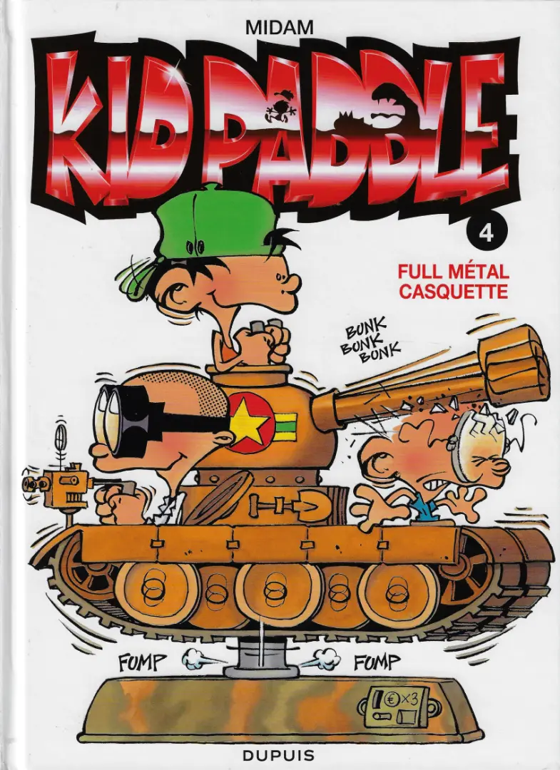 Couverture de l'album Kid Paddle Tome 4 Full métal casquette