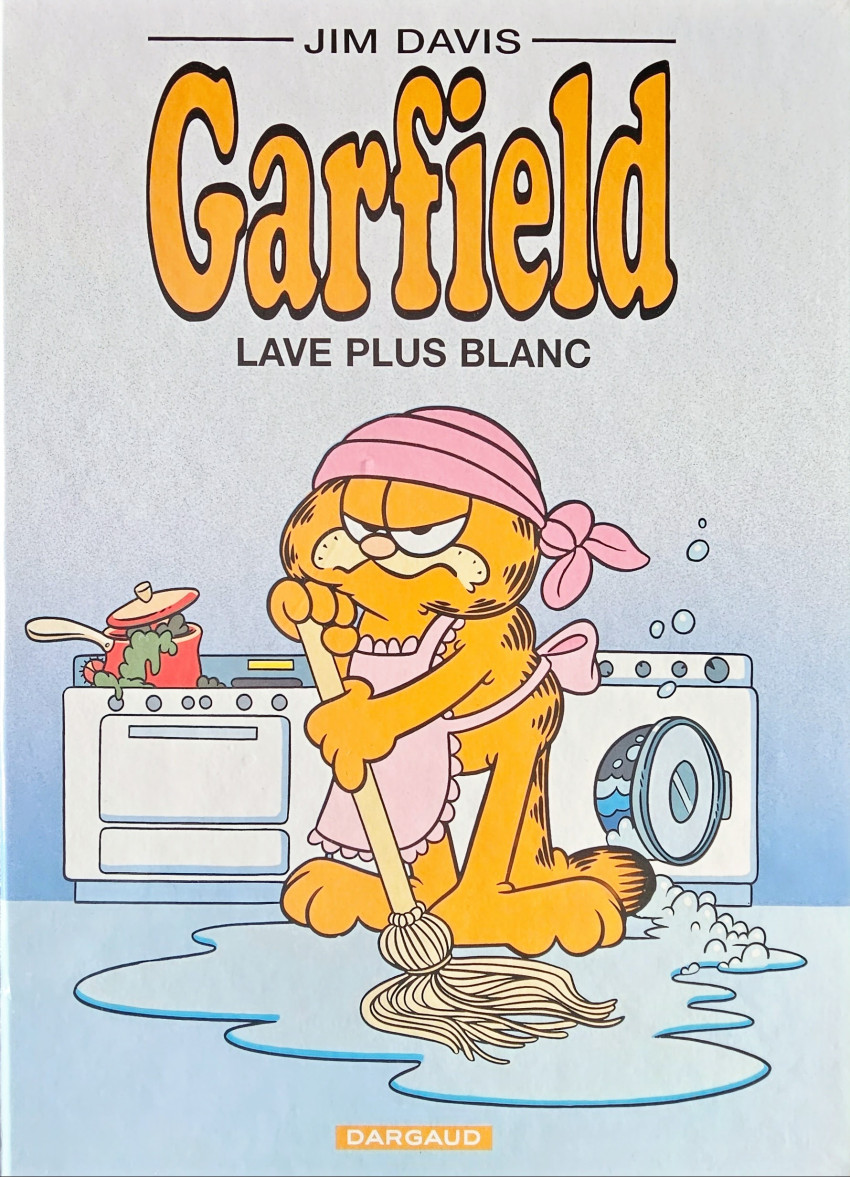 Couverture de l'album Garfield Tome 14 Garfield lave plus blanc