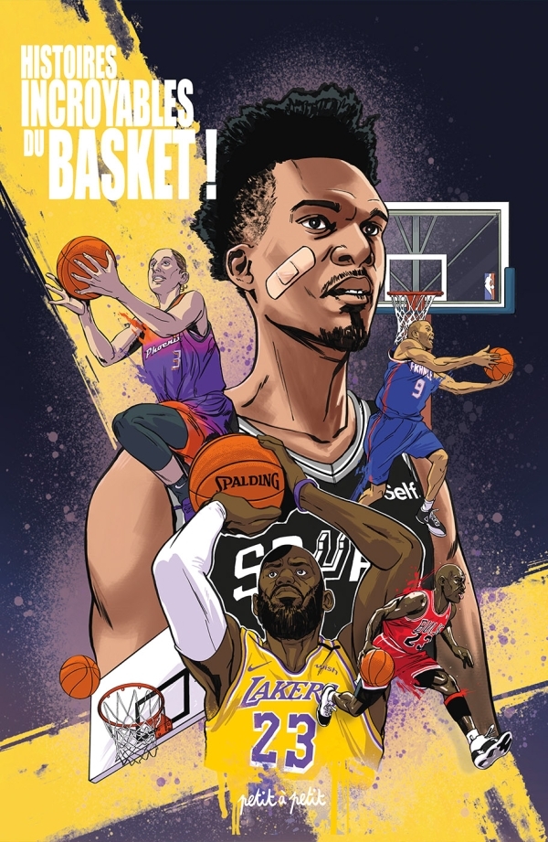 Couverture de l'album Histoires incroyables du basket !