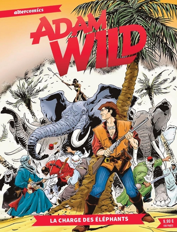 Couverture de l'album Adam Wild 2 La charge des éléphants