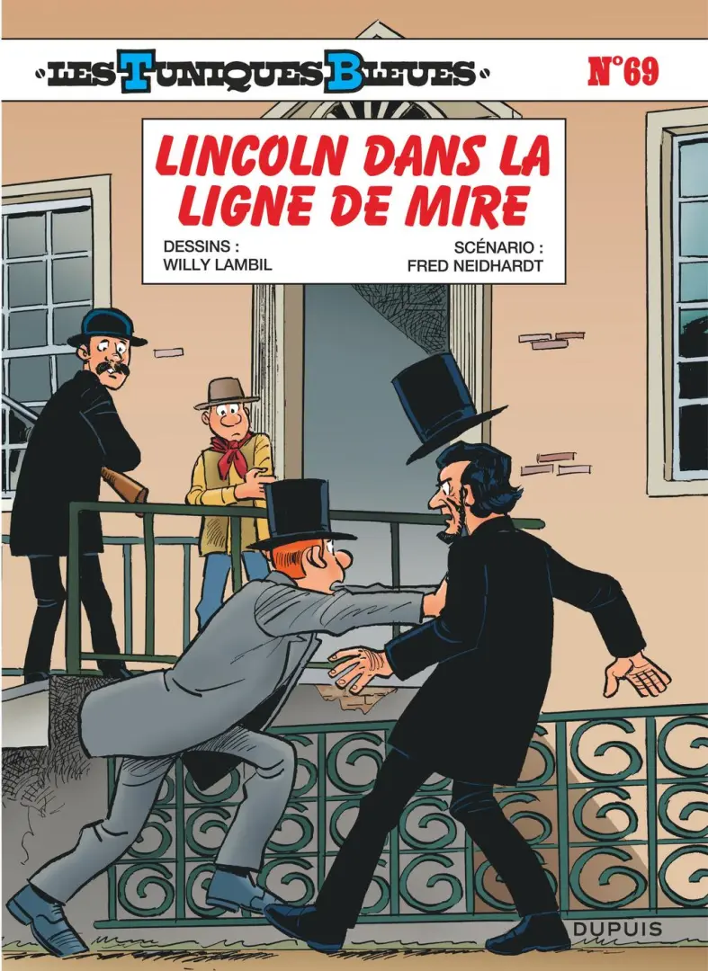 Couverture de l'album Les Tuniques Bleues Tome 69 Lincoln dans la ligne de mire