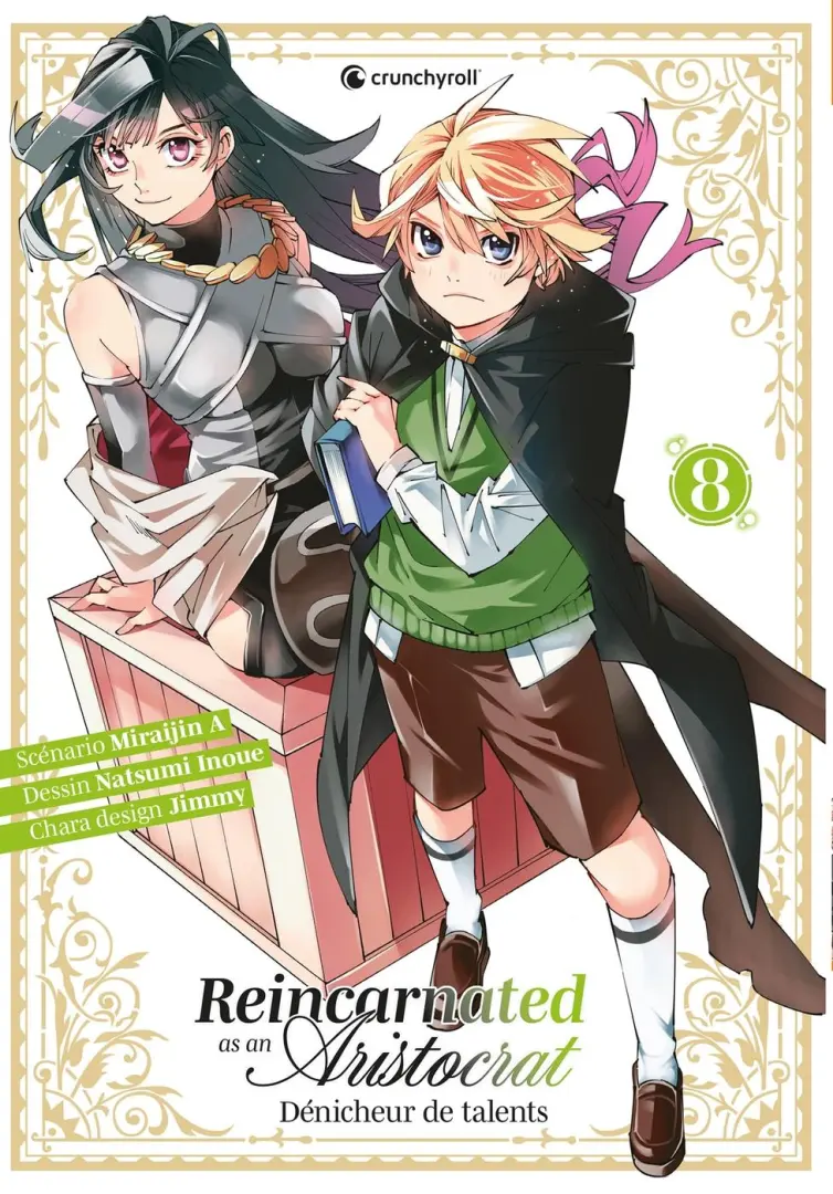 Couverture de l'album Reincarnated as an aristocrat - Dénicheur de talents 8