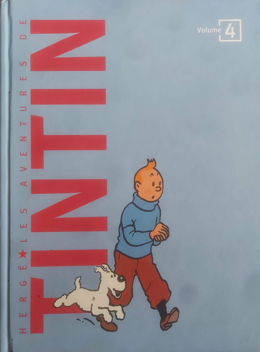 Couverture de l'album Tintin Mini-intégrales (Albums du coffret) Volume 4