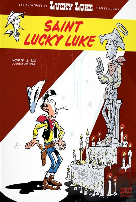 Couverture de l'album Les aventures de Lucky Luke Tome 12 Saint Lucky Luke