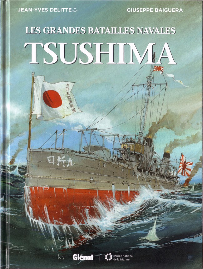 Couverture de l'album Les grandes batailles navales Tome 4 Tsushima