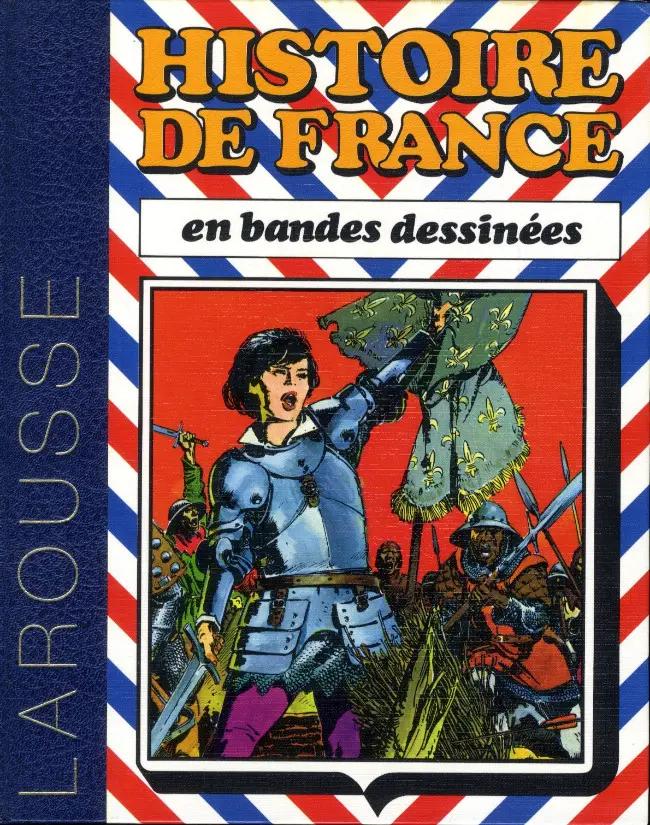 Couverture de l'album Histoire de France en bandes dessinées Tome 3 De Saint-Louis à Jeanne d'Arc