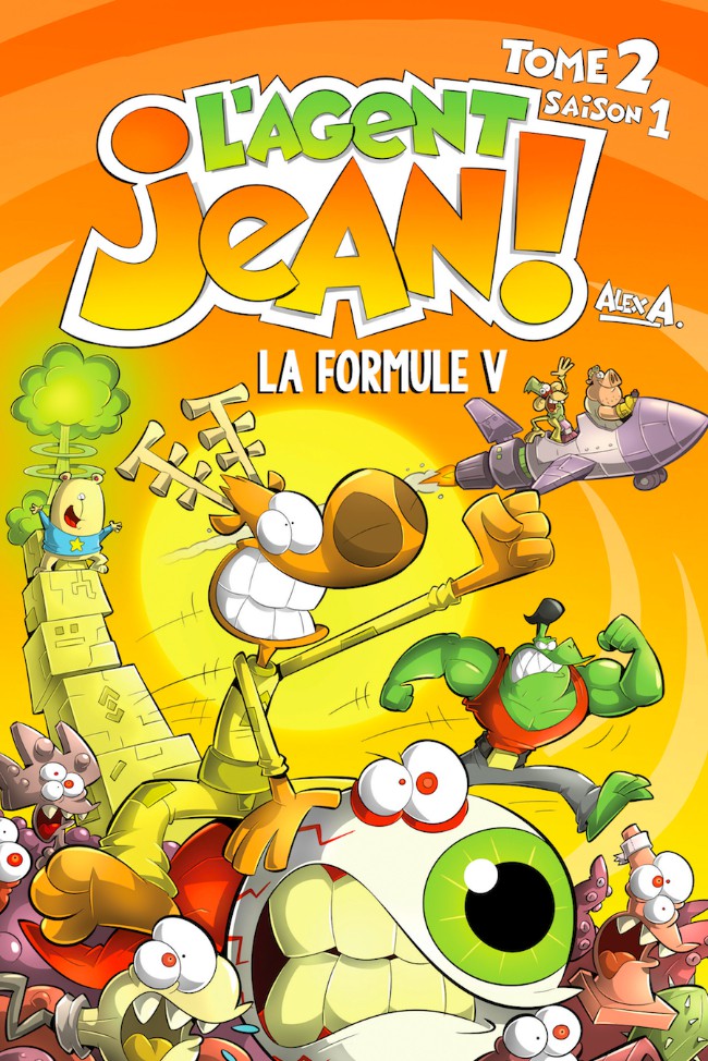 Couverture de l'album L'Agent Jean ! Saison 1 Tome 2 La formule V