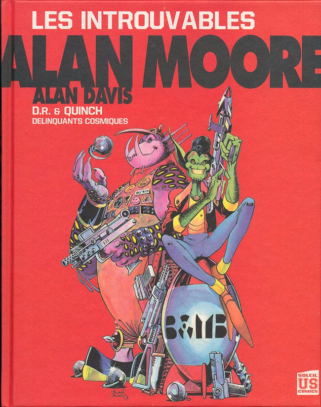 Couverture de l'album Alan Moore Les introuvables - D.R. et Quinch, délinquants cosmiques