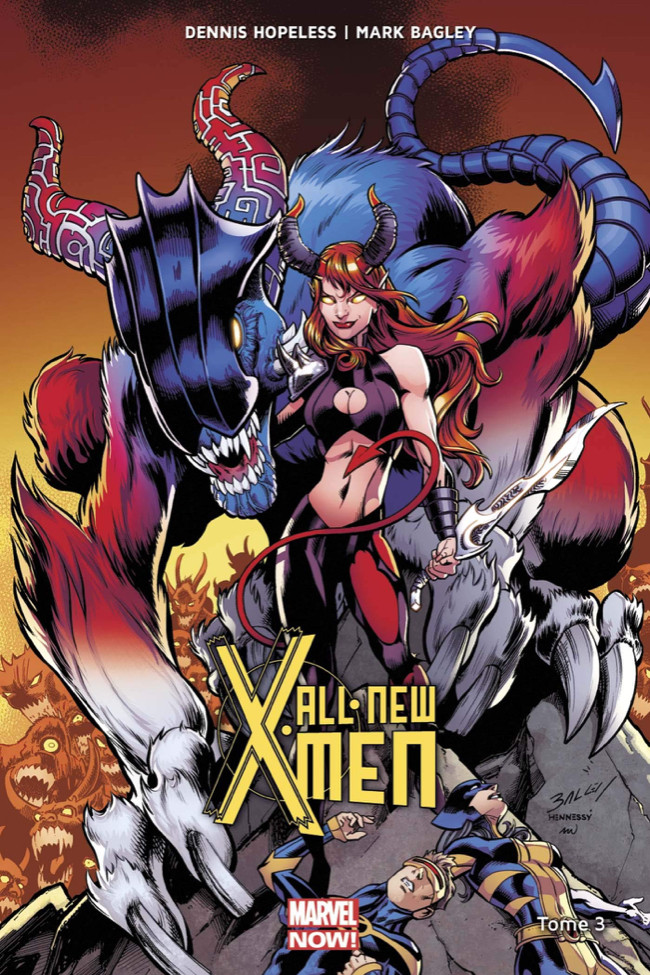 Couverture de l'album All-New X-Men Tome 3 La fureur de l'enfer