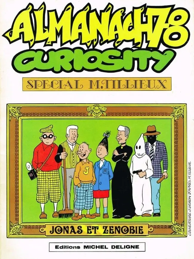 Couverture de l'album Almanach 78 Curiosity - Spécial M. Tillieux Spécial M.Tillieux